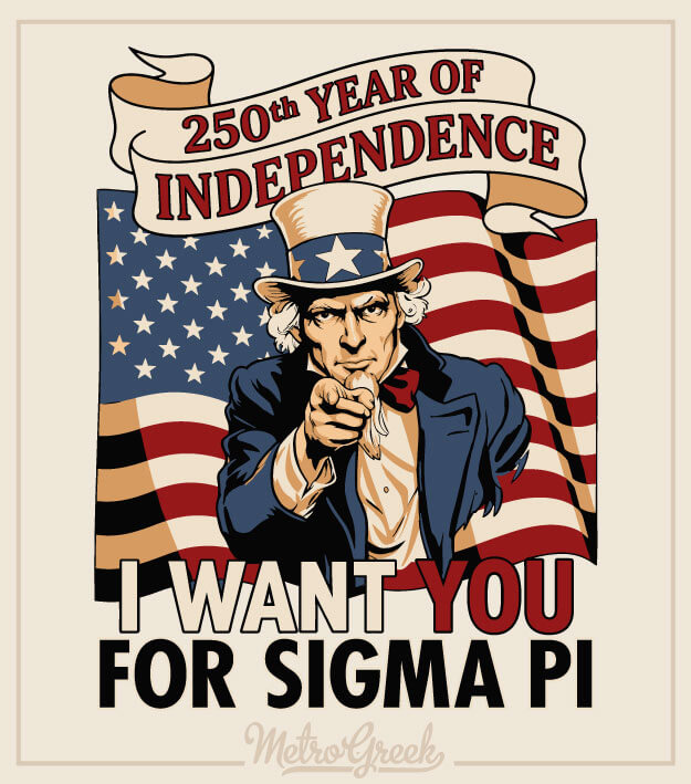 Uncle Sam Fraternity Rush Shirt