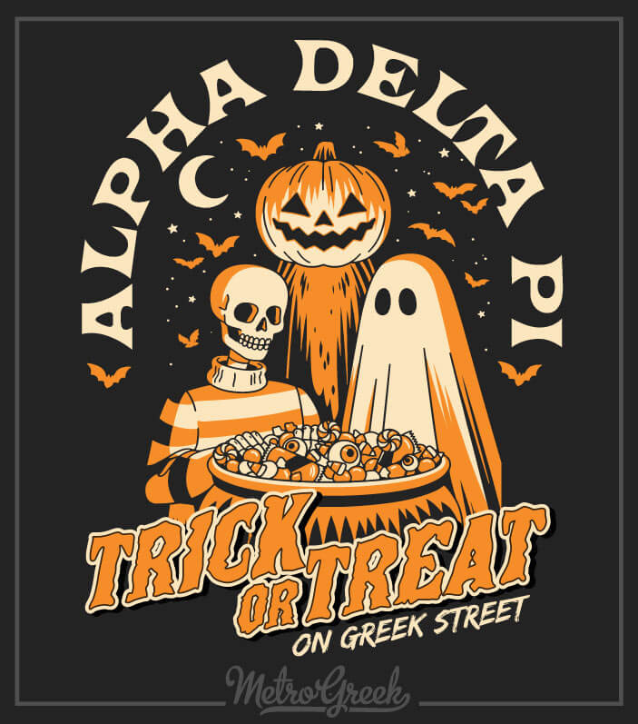 Sorority Trick or Treat Halloween Shirt